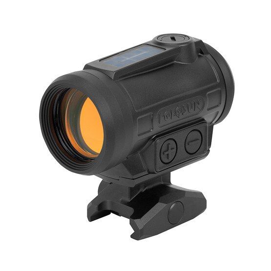 Holosun ARO EVO 2 MOA Gold Dot Sight can be charged through solar power